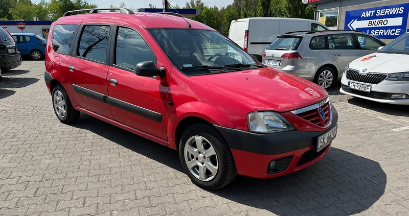Dacia Logan cena 8900 przebieg: 219000, rok produkcji 2007 z Dzierżoniów małe 154